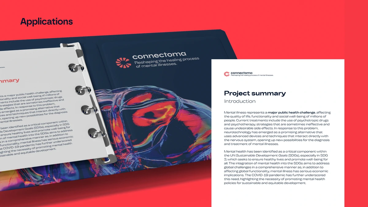 Connectoma - Branding y Website para startup de diagnóstico por IA