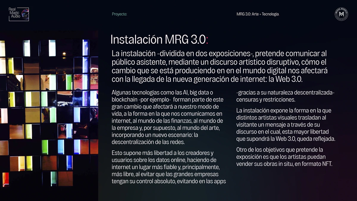 Real Magic Audio - Branding y website para estudio dedicado al sonido inmersivo